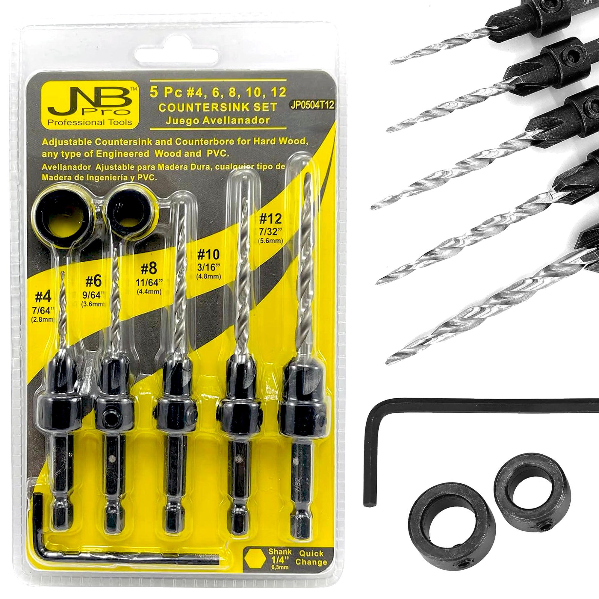 Best Counter Sink Drill Bit Set For Woodworking And More – Dad Improvement