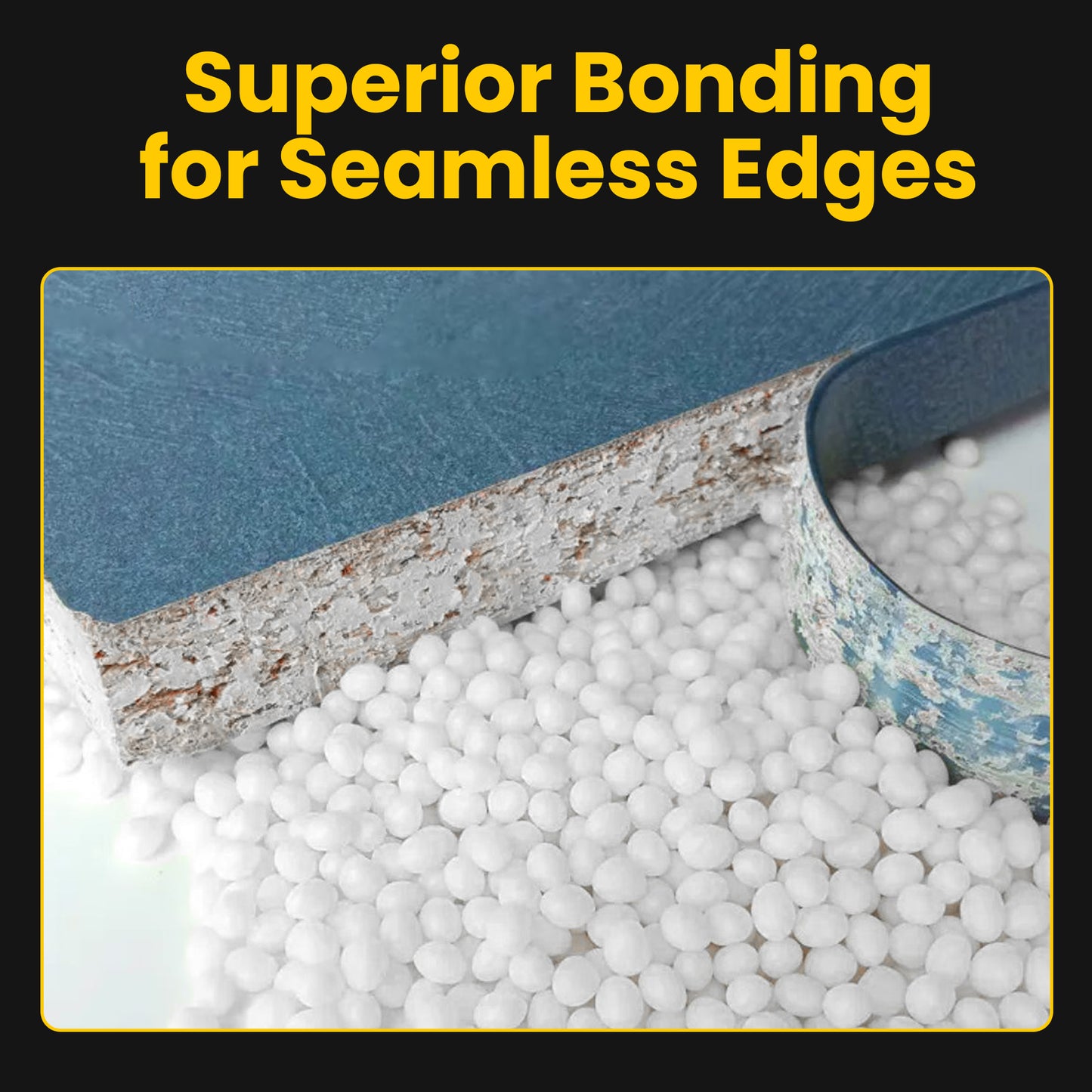 Natural - EVA Hotmelt Adhesive Pellets – High-Performance Edgebanding Glue - 5kg Bucket