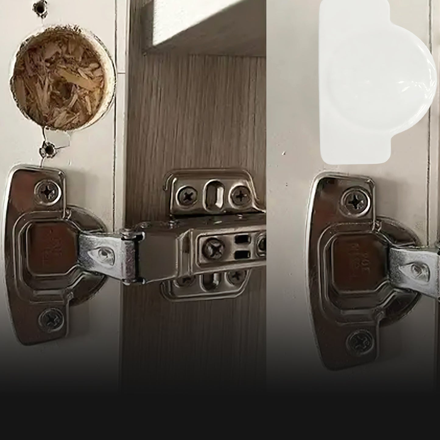 Concealed Hinge Cover – 1-3/8" (35mm) for Cabinet Doors