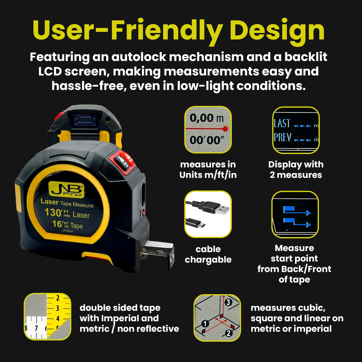 Digital Laser Tape Measure