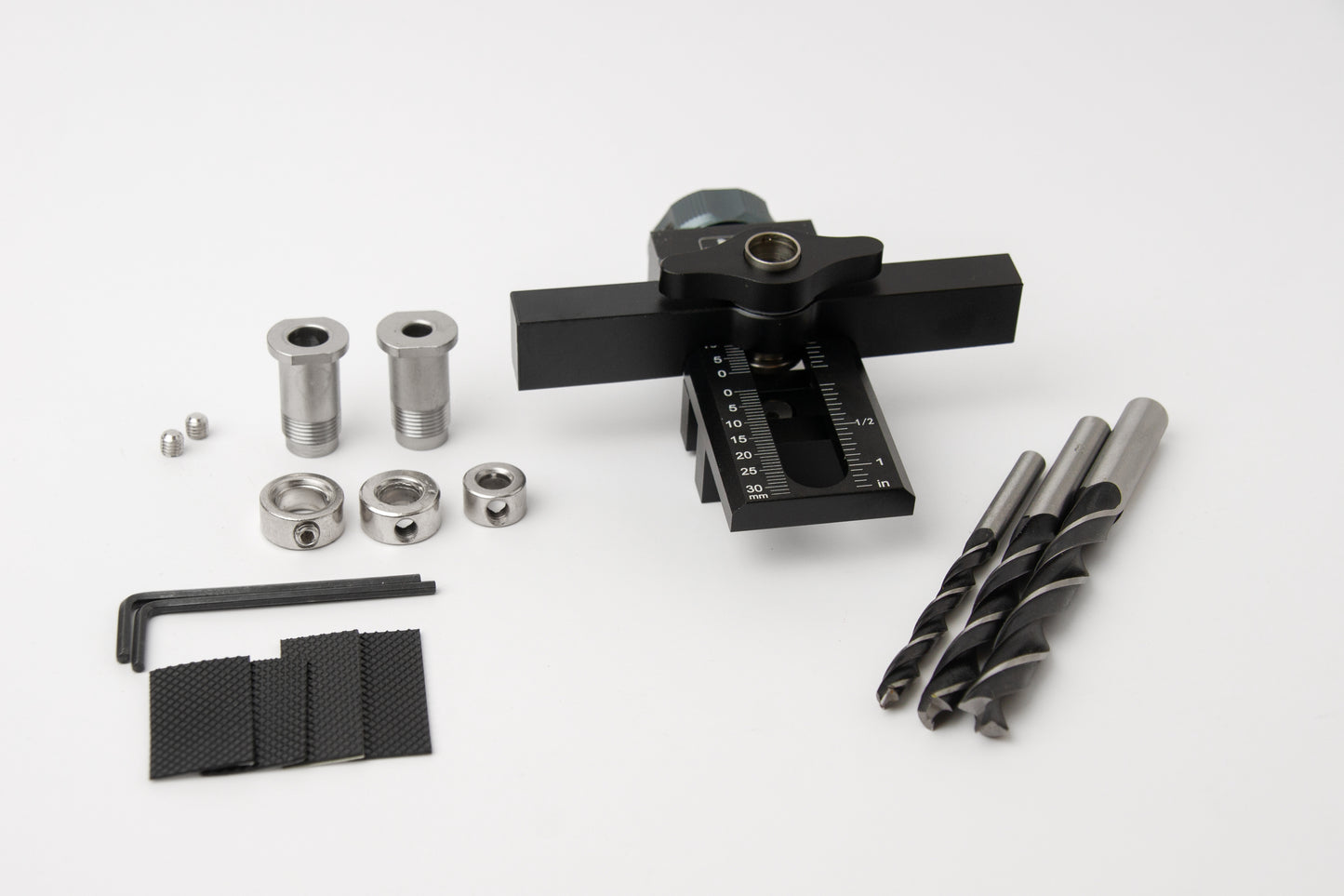 Cabinet Door Mounting Jig & Center Hole Positioning