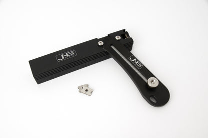 JNB Pro Edge Banding Trimmer Knife | Adjustable Manual Edge Band Cutter with Replaceable Blade & Radius Trimmers