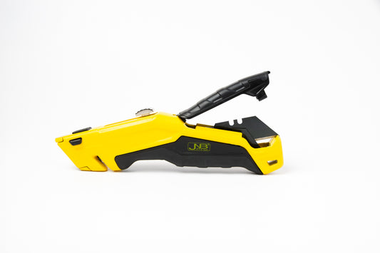 JNB Pro Heavy-Duty Utility Knife with 3 Extra Blades
