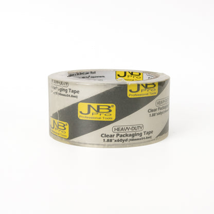Heavy-Duty Clear Packing Tape – 2" x 180 ft – 6 Pack