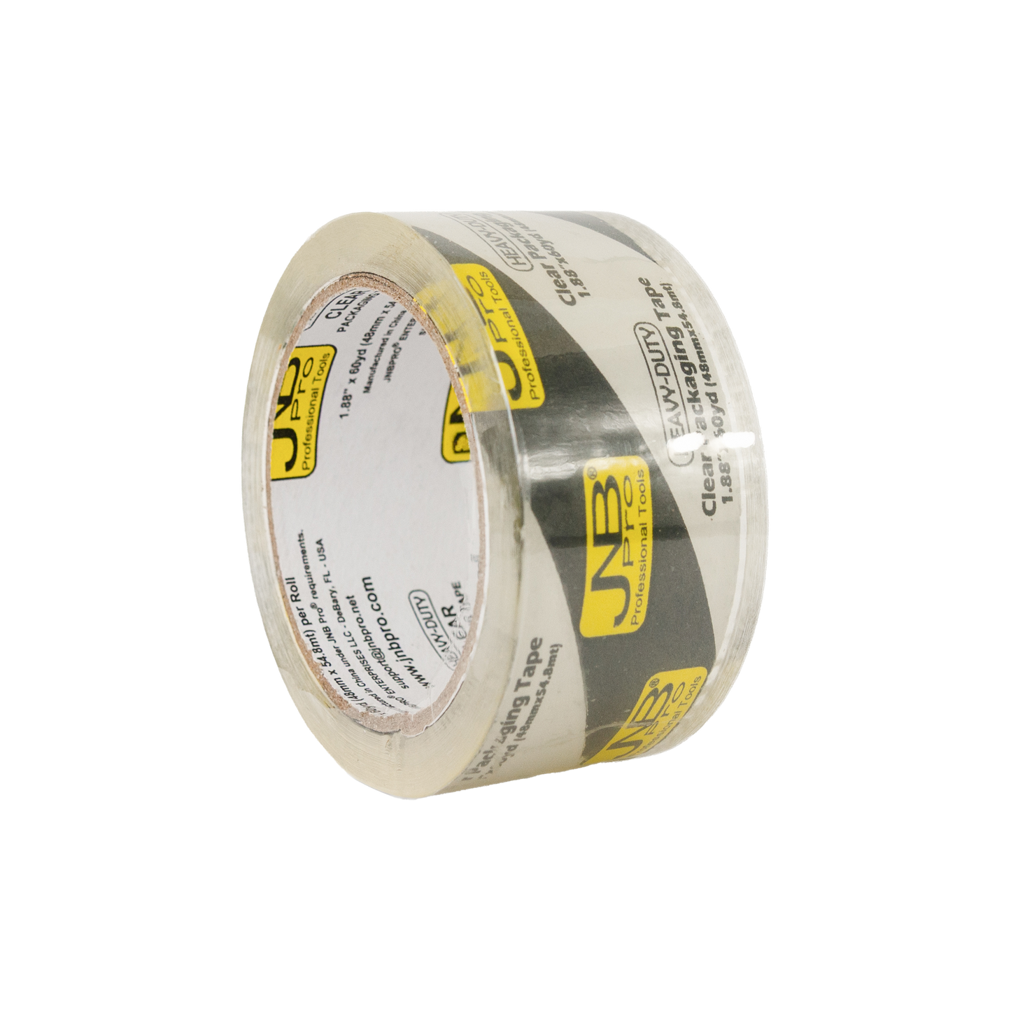 Heavy-Duty Clear Packing Tape – 2" x 180 ft – 6 Pack