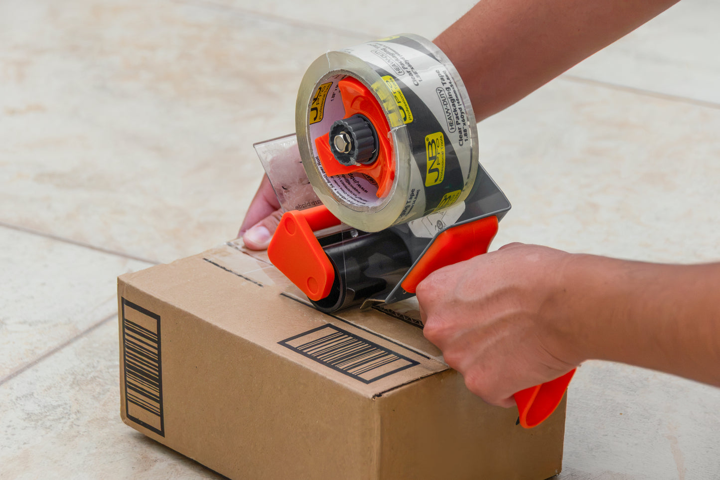 Heavy-Duty Clear Packing Tape – 2" x 180 ft – 6 Pack