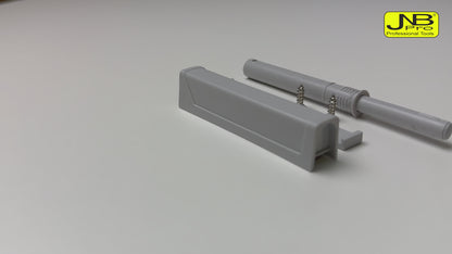 Push-to-Open Tip-On Latch – Adjustable with Rubber Bumper Tip