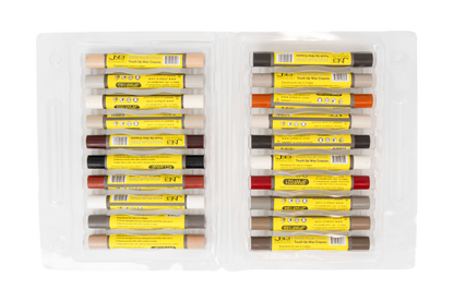 Wood Filler Sticks – Touch Up Wax Crayons (20 Colors)