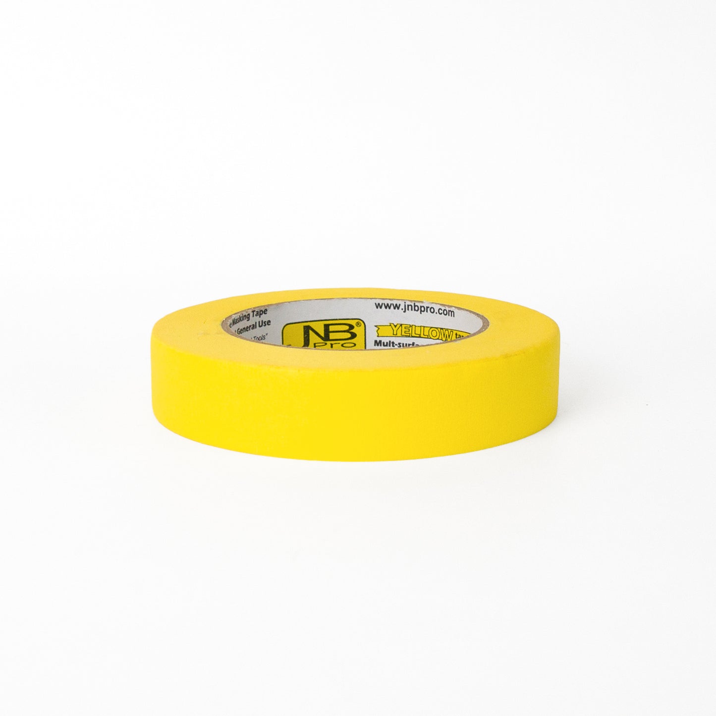 JNB Pro Yellow Painter’s Masking Tape – 1" x 180 ft – 10 Pack