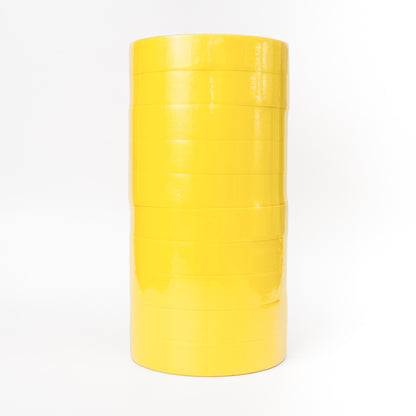 JNB Pro Yellow Painter’s Masking Tape – 1" x 180 ft – 10 Pack